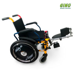 Aluguel Cadeira de Rodas Ágile Infantil Elevação das Pernas 50kg