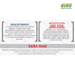 Assento Elevado Sanitário Almofadado com Tampa 7,5 cm Mebuki