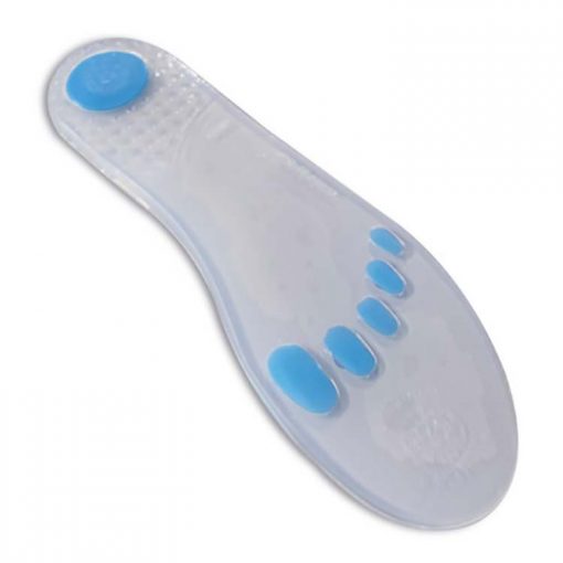 Palmilha SIligel Inteira com Ponto Azul Especial de Silicone