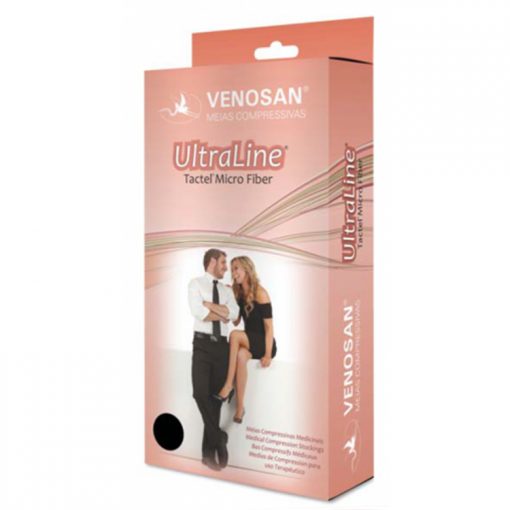 Meia 7/8 Ultraline Venosan 30-40 mmHg Alta Compressão