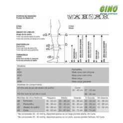 Meia Venosan Ultraline 4000 3/4 20-30 mmHg