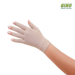 Luva Curta de Proteção Solar Flambé