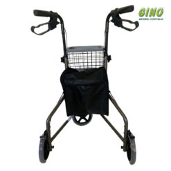 Andador 3 Rodas mbrla891LPRATA Mobil Saúde