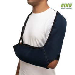 Tipoia Estabilizadora Velpeau com Orifício Azul Marinho