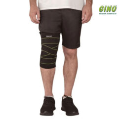 Joelheira Articulada com Dobradiças e Cintas Cruzadas