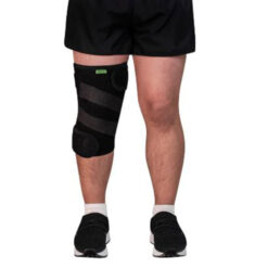 Joelheira Ajustável com Hastes e Cintas de Compressão Flex