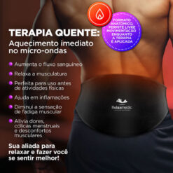 Bolsa Térmica Gel Costa Preta